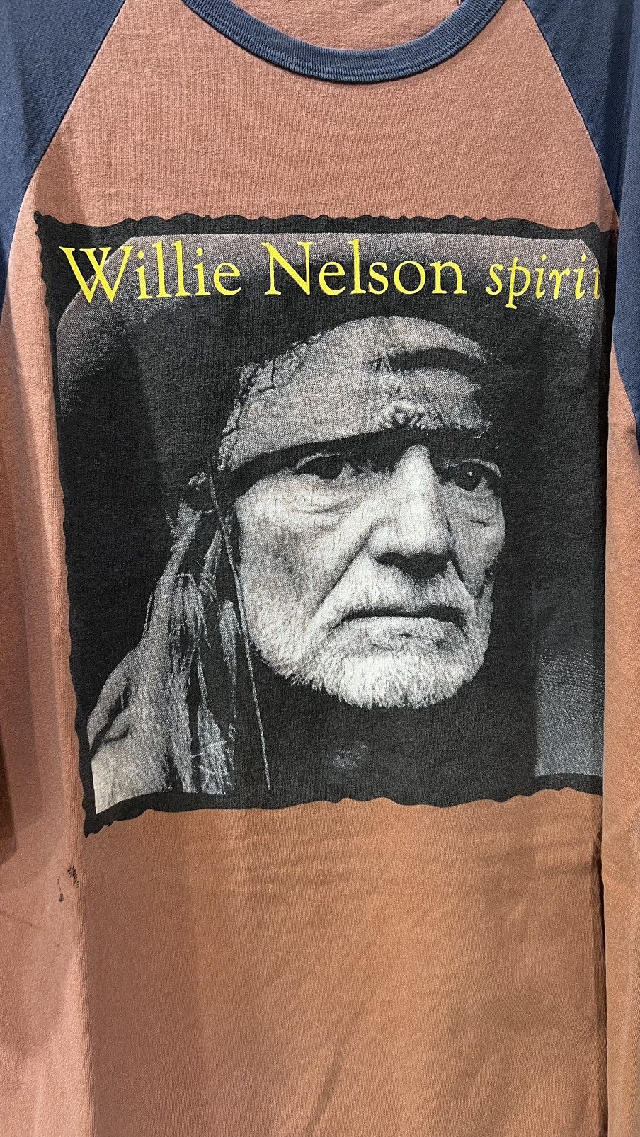 Band Tees Willie Nelson Spirit 2008 The Backyard Austin, TX Size XL Size US L / EU 52-54 / 3 - 3 Thumbnail