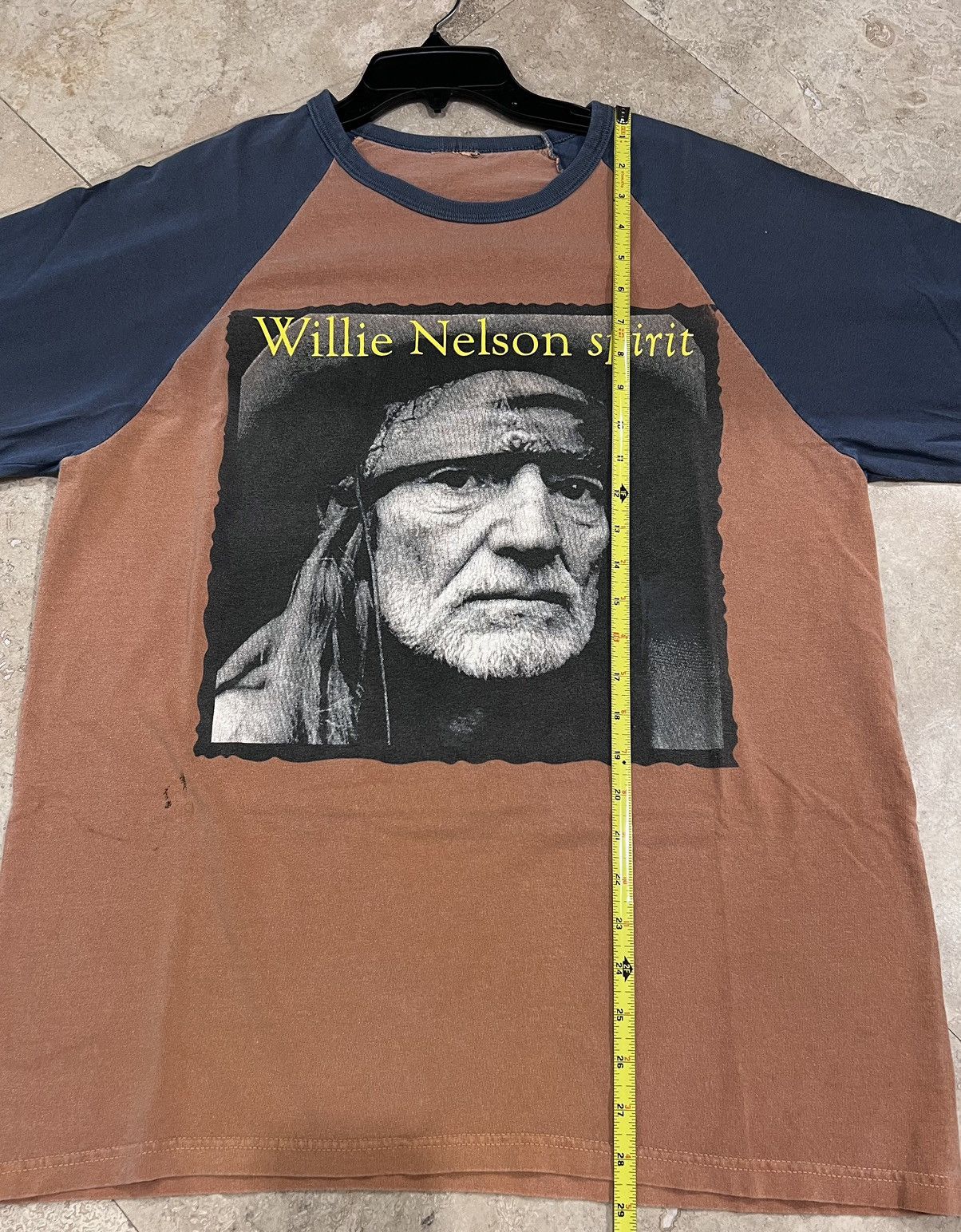 Band Tees Willie Nelson Spirit 2008 The Backyard Austin, TX Size XL Size US L / EU 52-54 / 3 - 6 Thumbnail