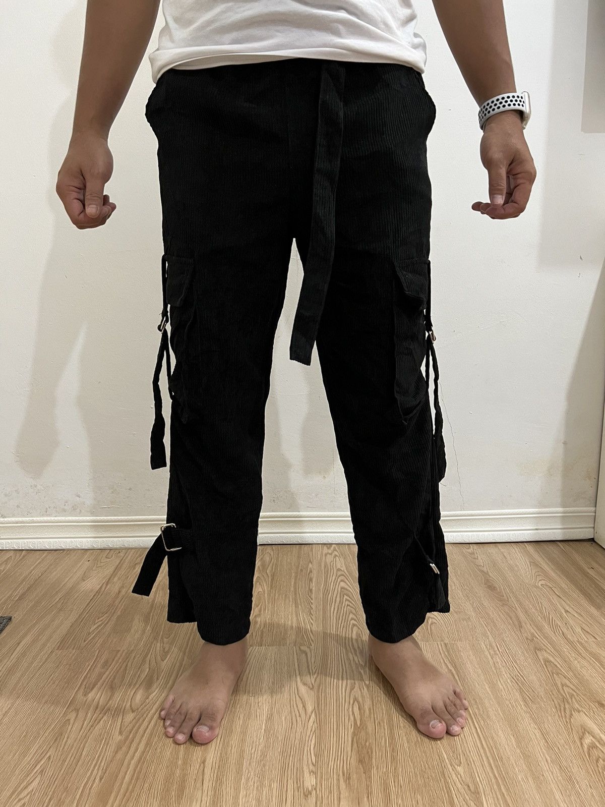 Beauty Beast × Japanese Brand × Seditionaries ❌FINAL DROP❌Anti Old School Corduroy Bondage Parachute Pants Size US 30 / EU 46 - 13 Thumbnail