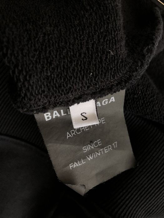 balenciaga archetype hoodie