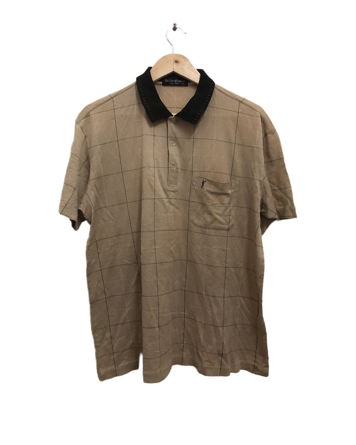 Yves Saint Lauren pour homme pocket polo shirt