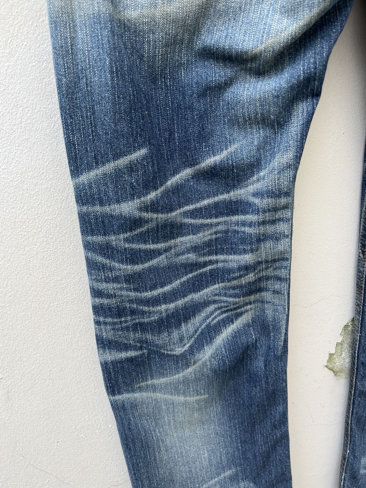Vintage Vintage Edwin Japan Fade Blue Hybrid Denim Bush Pant Jeans Size US 32 / EU 48 - 18 Thumbnail