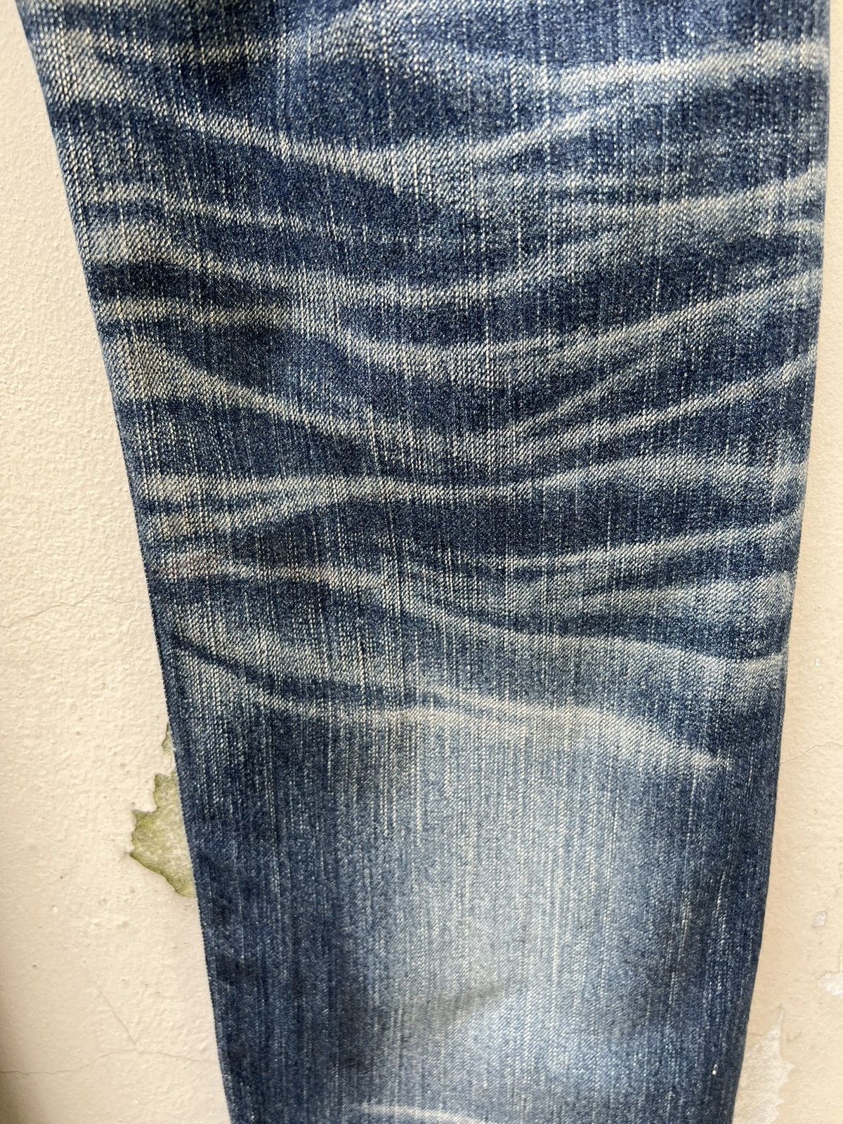 Vintage Vintage Edwin Japan Fade Blue Hybrid Denim Bush Pant Jeans Size US 32 / EU 48 - 21 Thumbnail