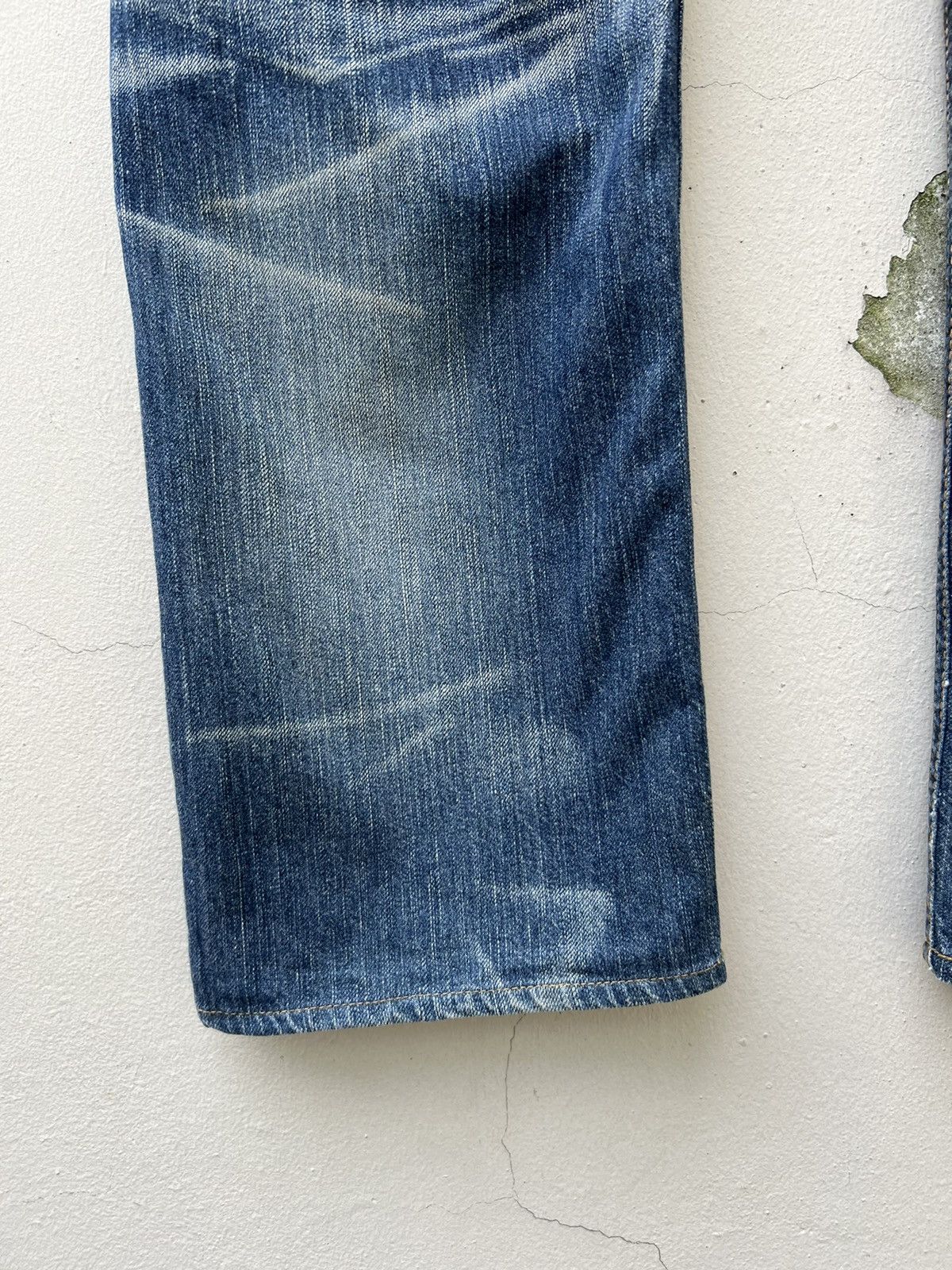 Vintage Vintage Edwin Japan Fade Blue Hybrid Denim Bush Pant Jeans Size US 32 / EU 48 - 19 Thumbnail
