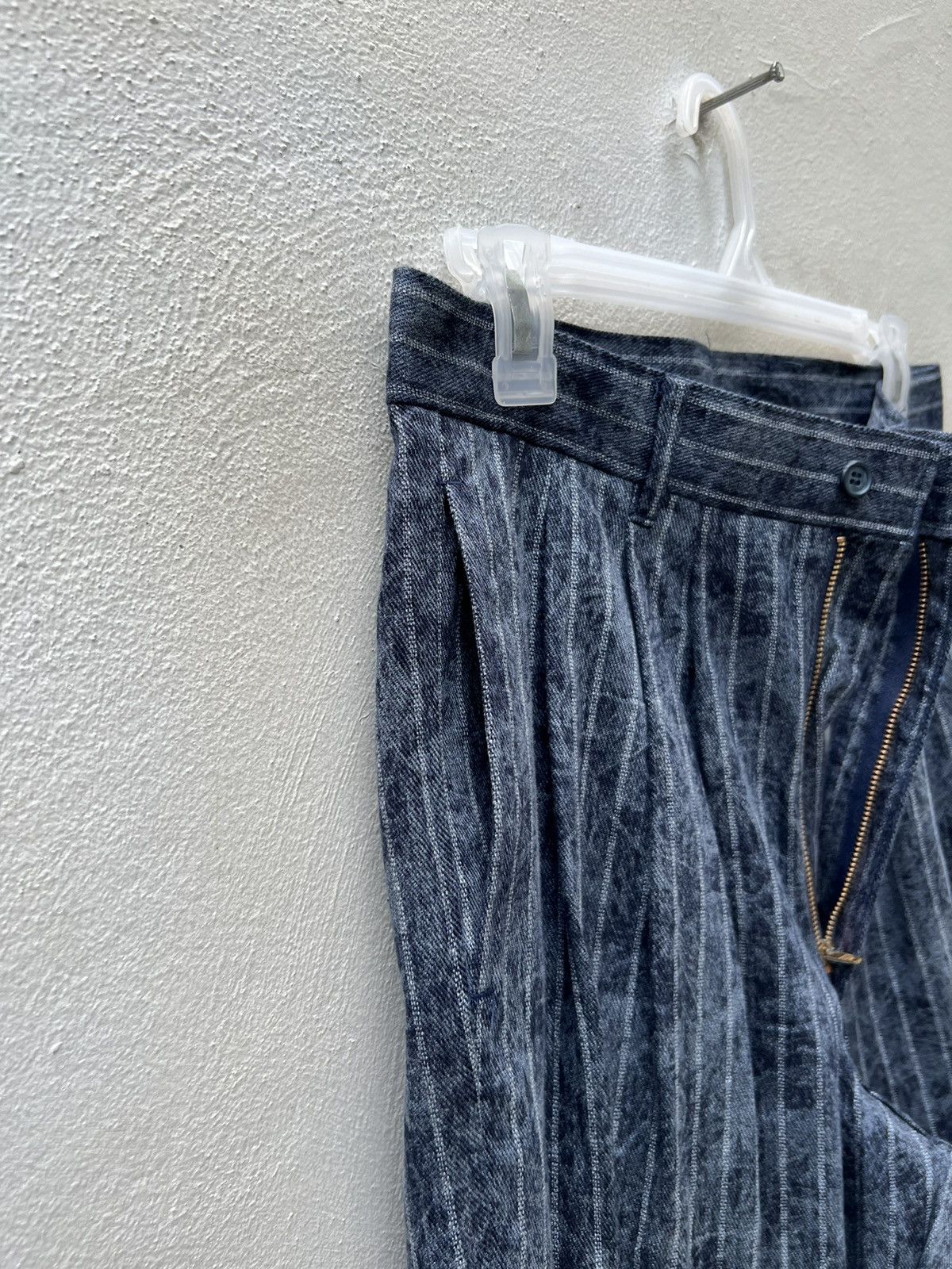 Hysteric Glamour Vintage 90s Three Top Japan Striped Trouser Pant Size US 29 - 10 Thumbnail
