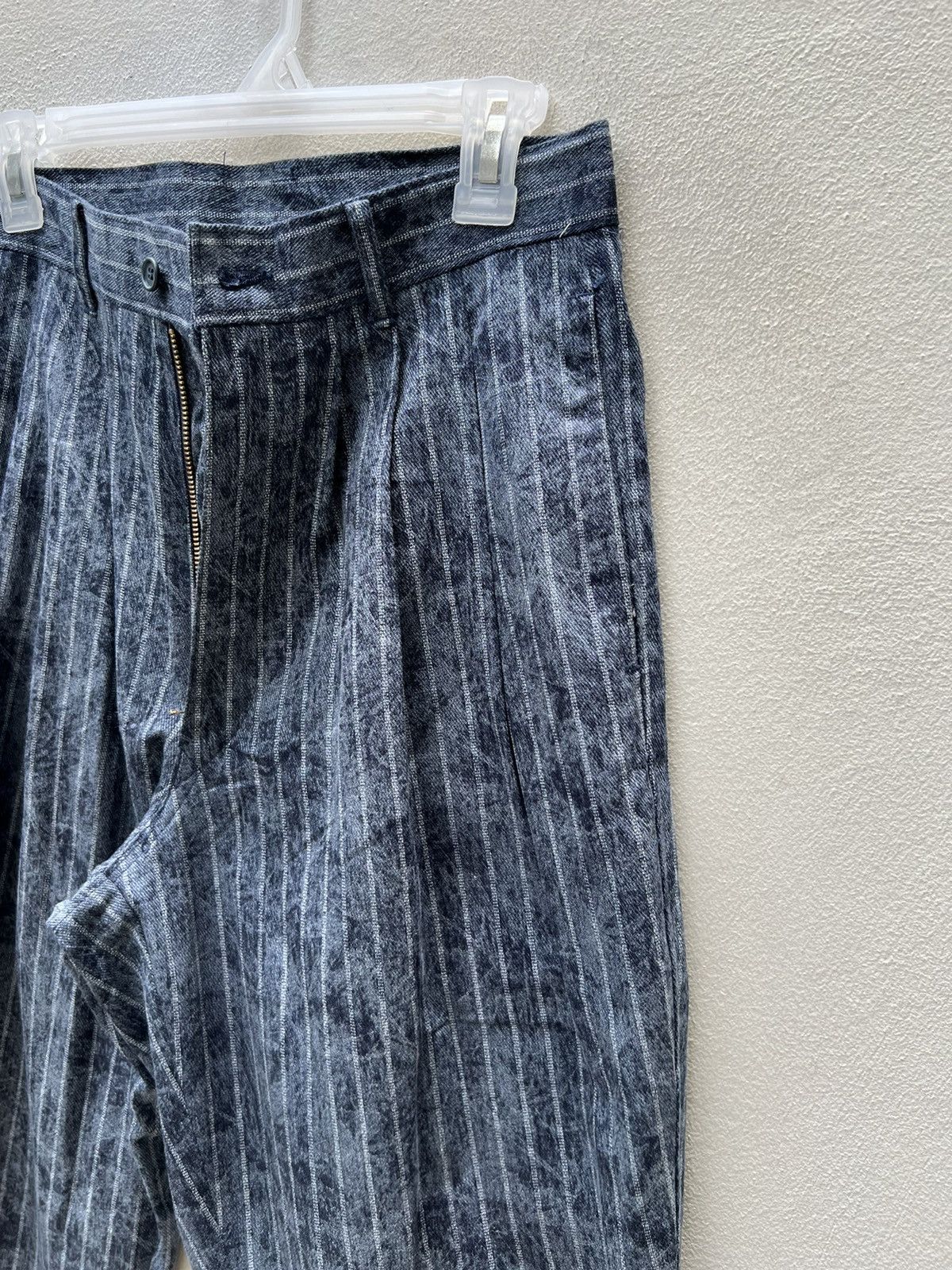 Hysteric Glamour Vintage 90s Three Top Japan Striped Trouser Pant Size US 29 - 12 Thumbnail
