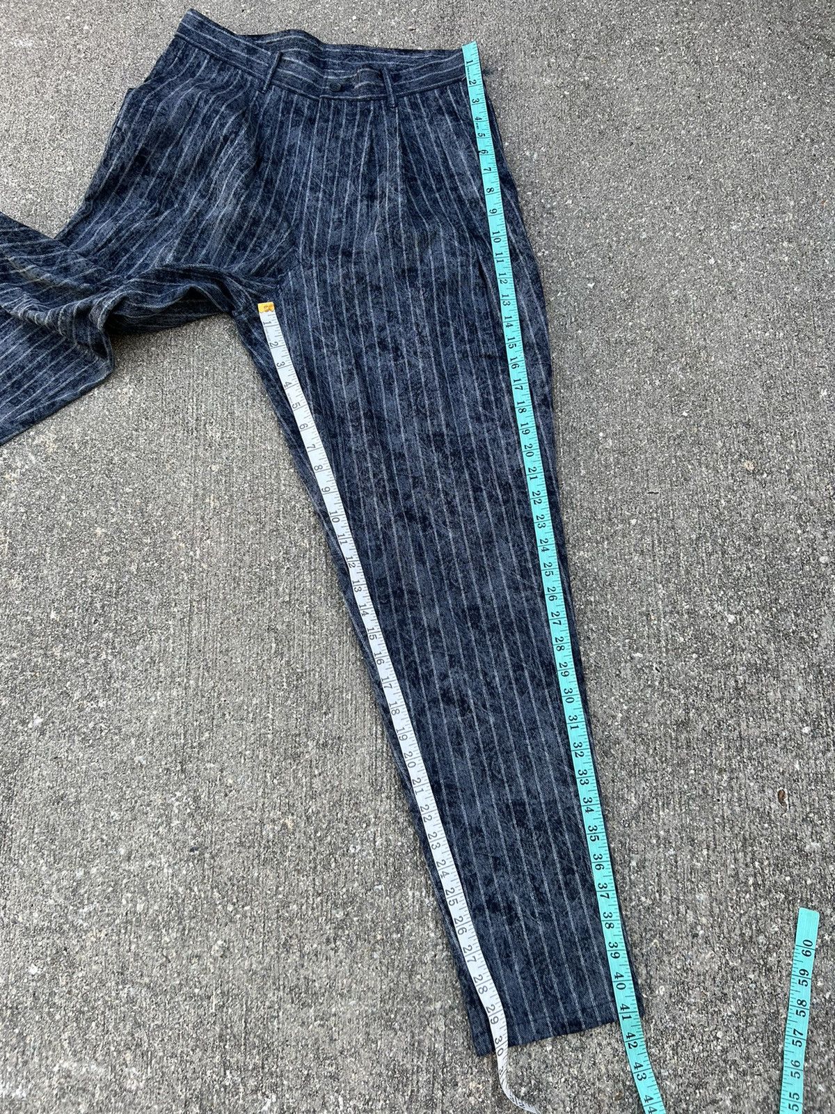 Hysteric Glamour Vintage 90s Three Top Japan Striped Trouser Pant Size US 29 - 4 Thumbnail