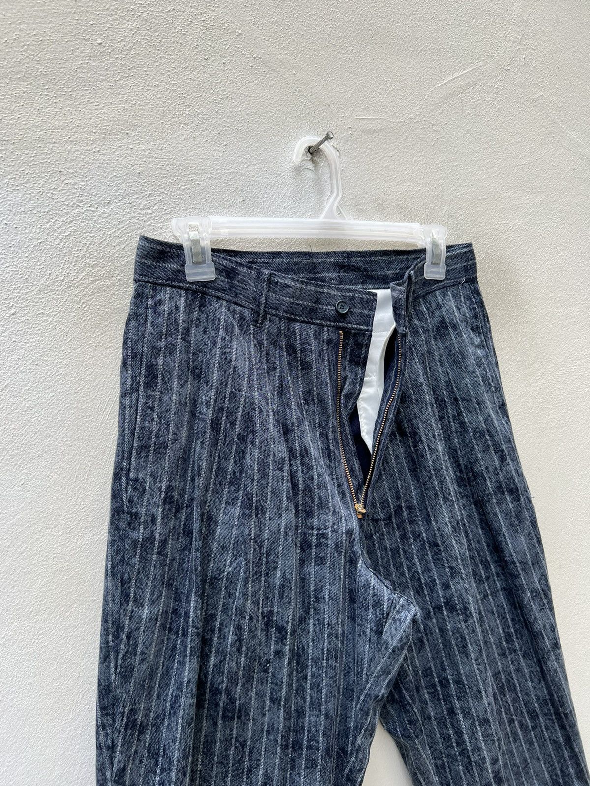 Hysteric Glamour Vintage 90s Three Top Japan Striped Trouser Pant Size US 29 - 9 Thumbnail