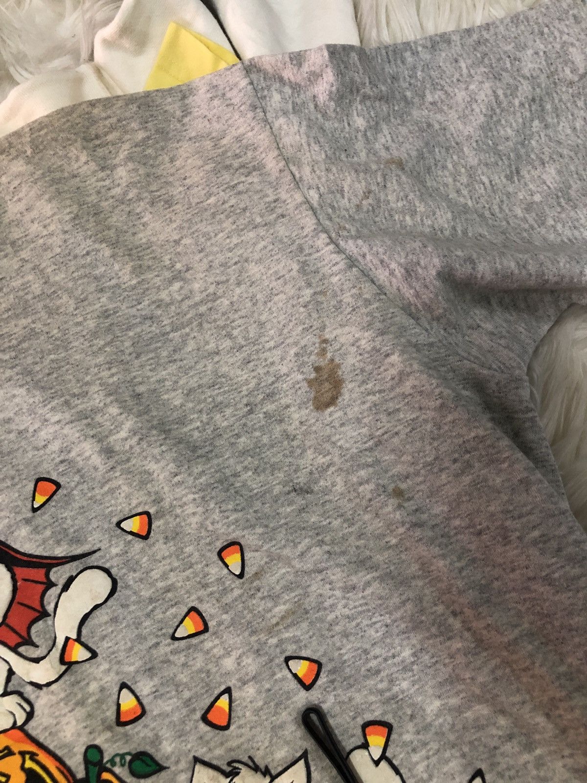 Cartoon Network × Vintage Vintage Halloween sweatshirt by Sun Sportwear Size US L / EU 52-54 / 3 - 6 Thumbnail