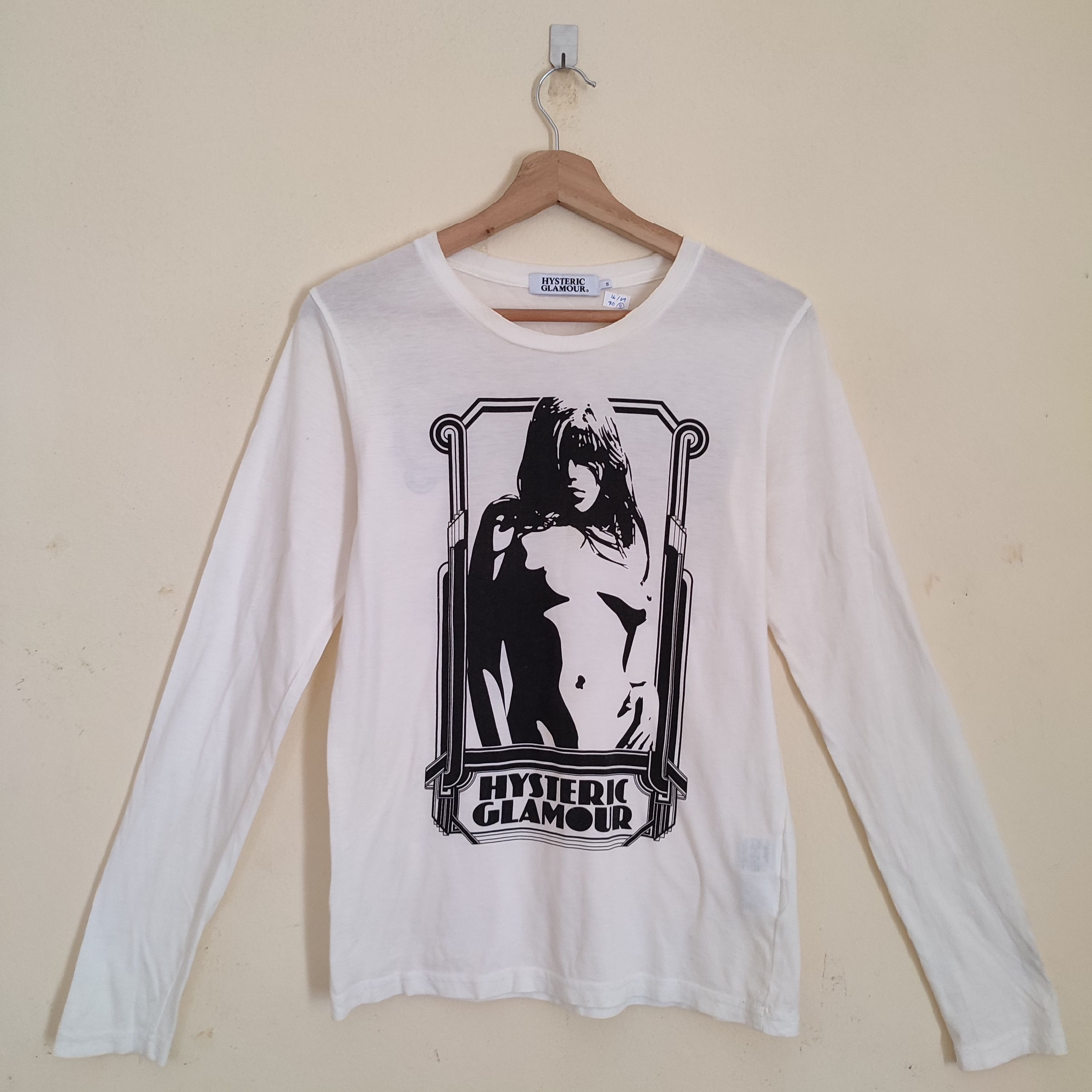 HYSTERIC GLAMOUR long sleeve T-shirt hysteric glamour longsleeve tee