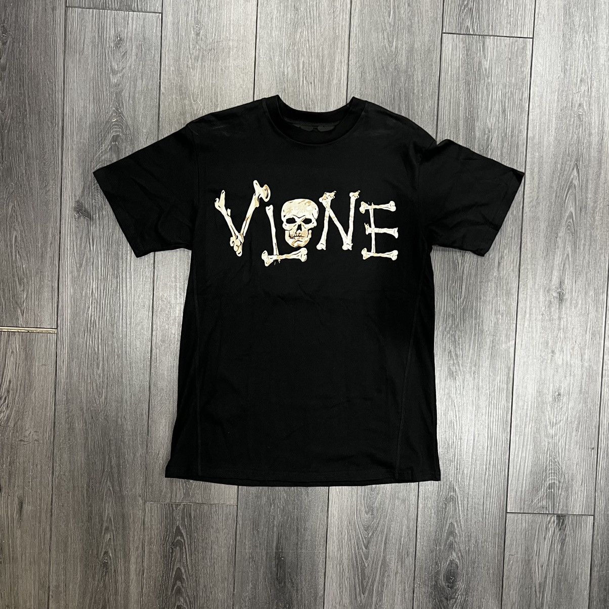 Vlone Vlone Bones T-Shirt Black Size S Size US S / EU 44-46 / 1 - 1 Thumbnail