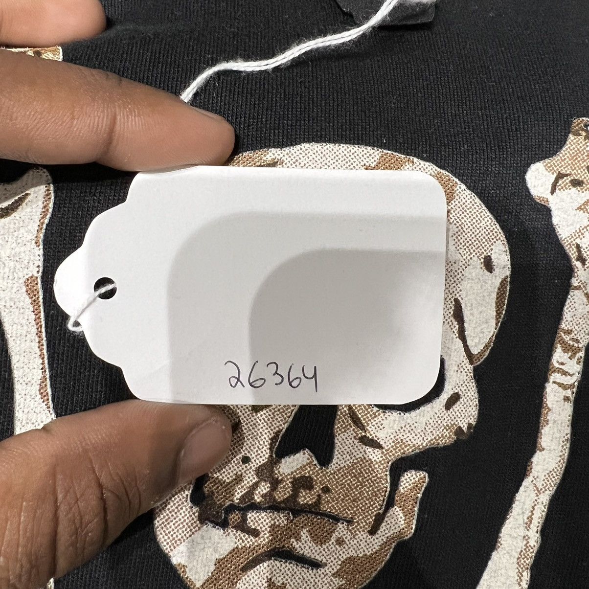 Vlone Vlone Bones T-Shirt Black Size S Size US S / EU 44-46 / 1 - 7 Thumbnail
