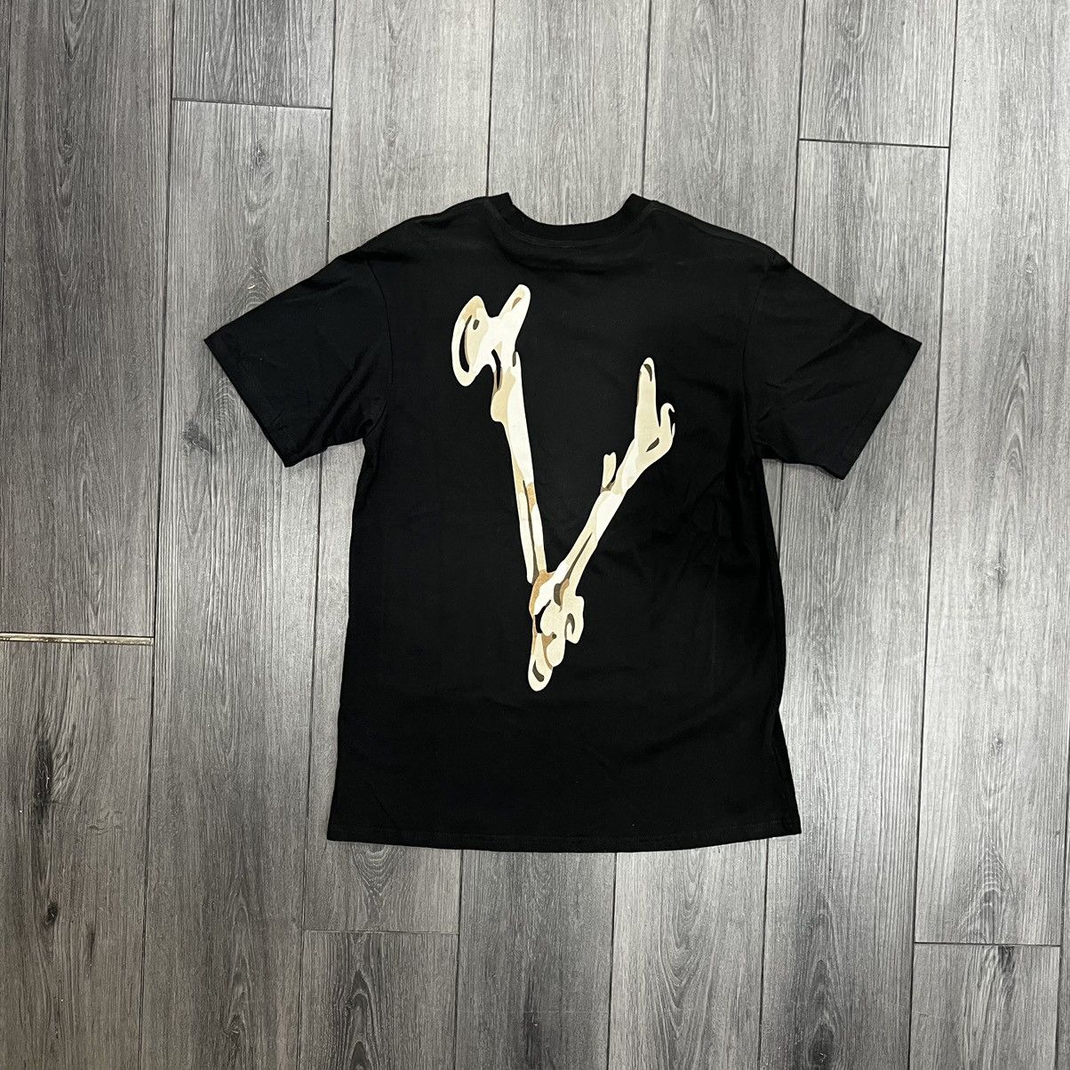 Vlone Vlone Bones T-Shirt Black Size S Size US S / EU 44-46 / 1 - 2 Thumbnail
