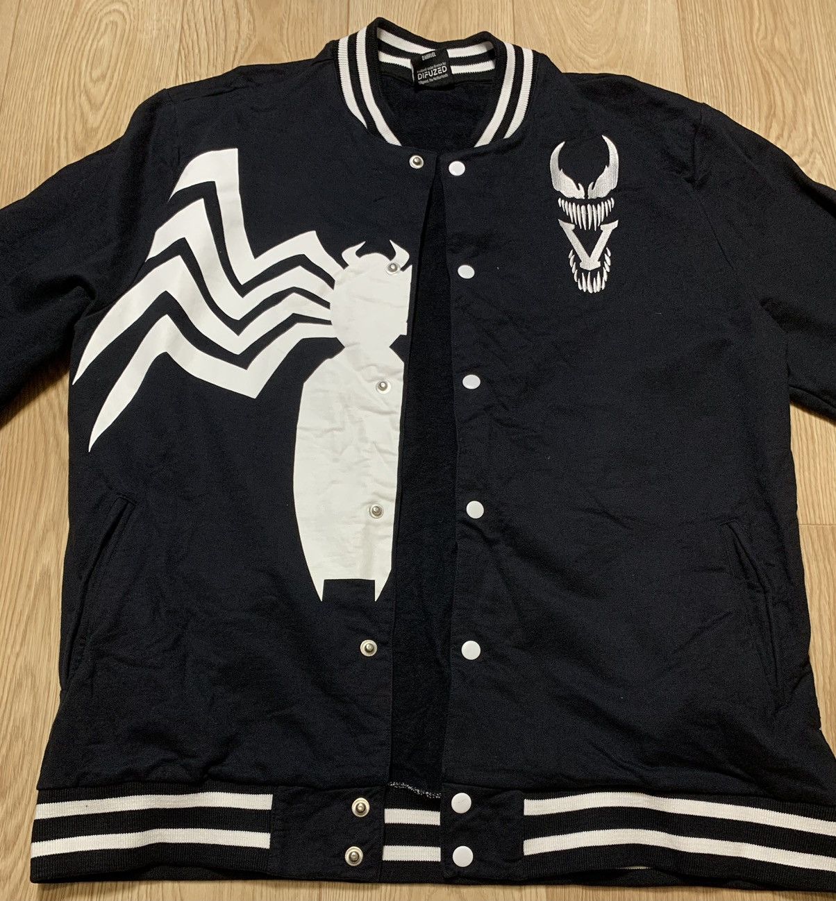 Marvel Comics × Vintage Marvel Venom Sweatshirt-Bomber Size US XL / EU 56 / 4 - 7 Thumbnail