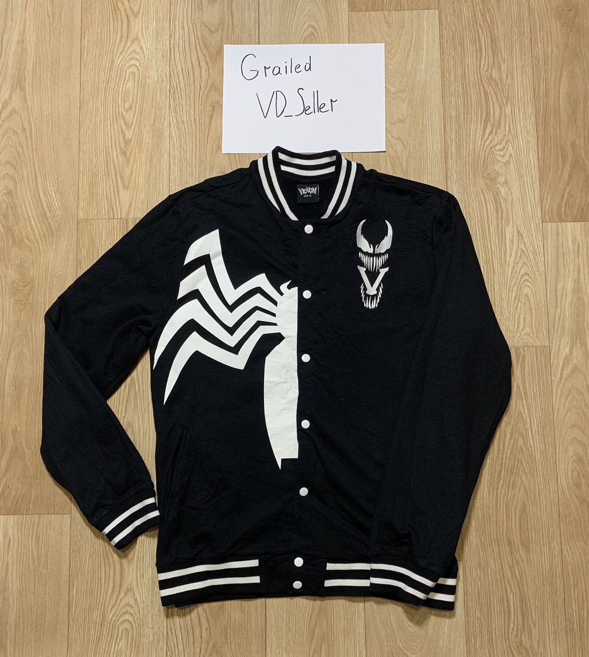 Marvel Comics × Vintage Marvel Venom Sweatshirt-Bomber Size US XL / EU 56 / 4 - 1 Thumbnail
