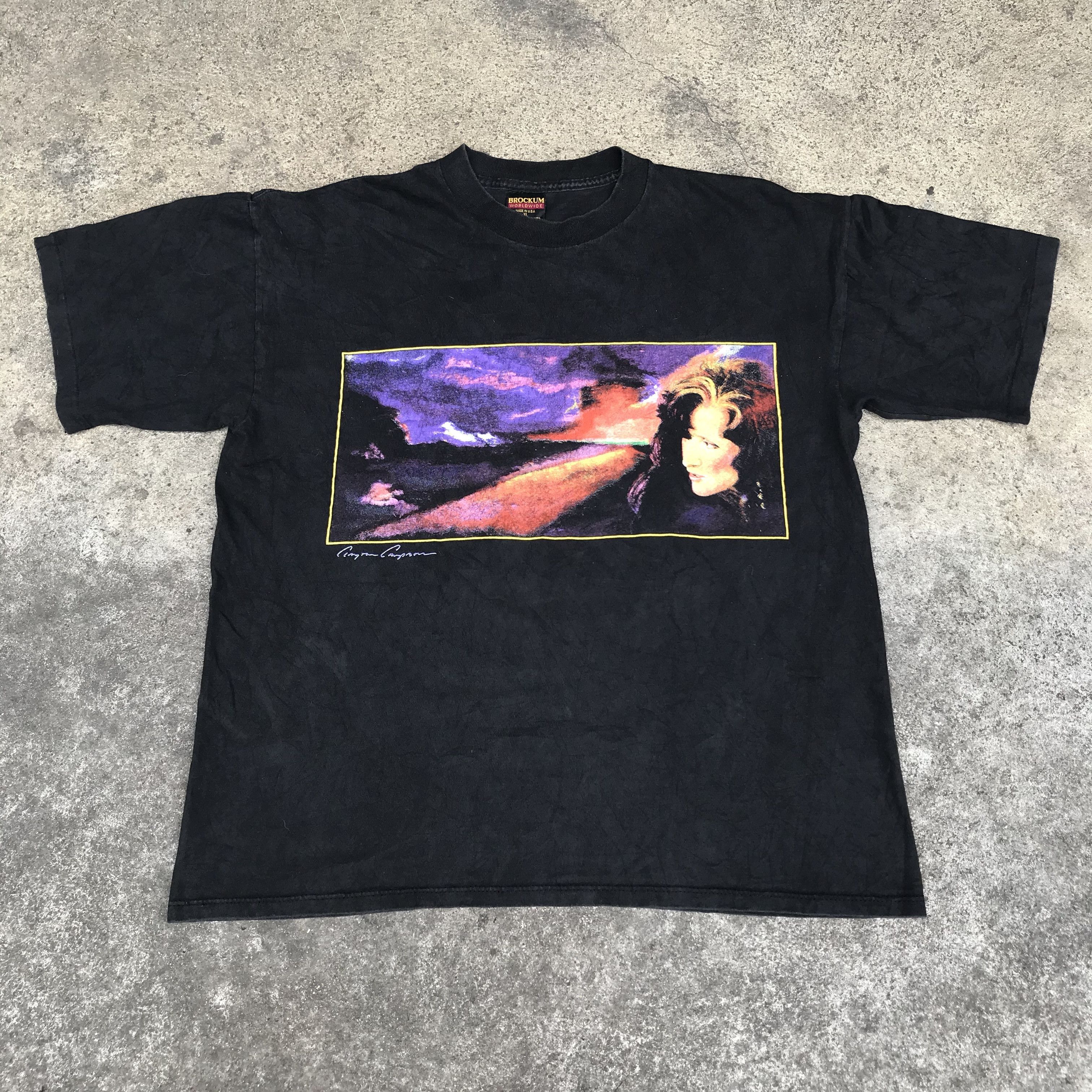 Band Tees Vintage 90s Bonnie Raitt Brockum Tee Blues Country music Size US XL / EU 56 / 4 - 1 Thumbnail