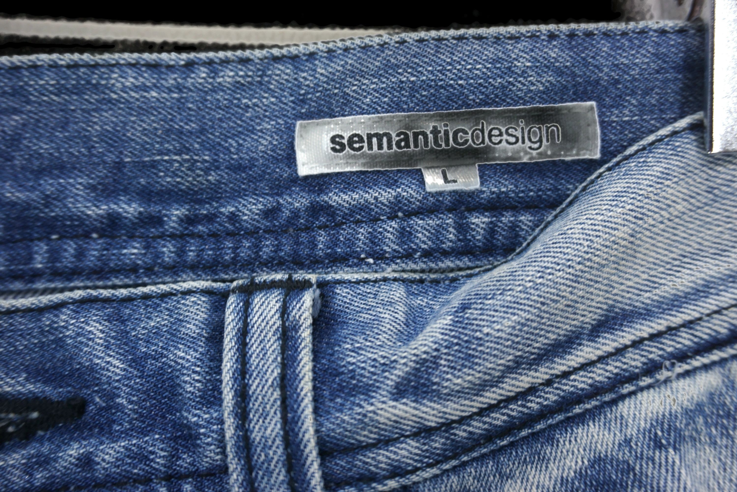 Japanese Brand Semantic Design Punk Denim Jeans Japanese Brand Size US 28 / EU 44 - 12 Thumbnail