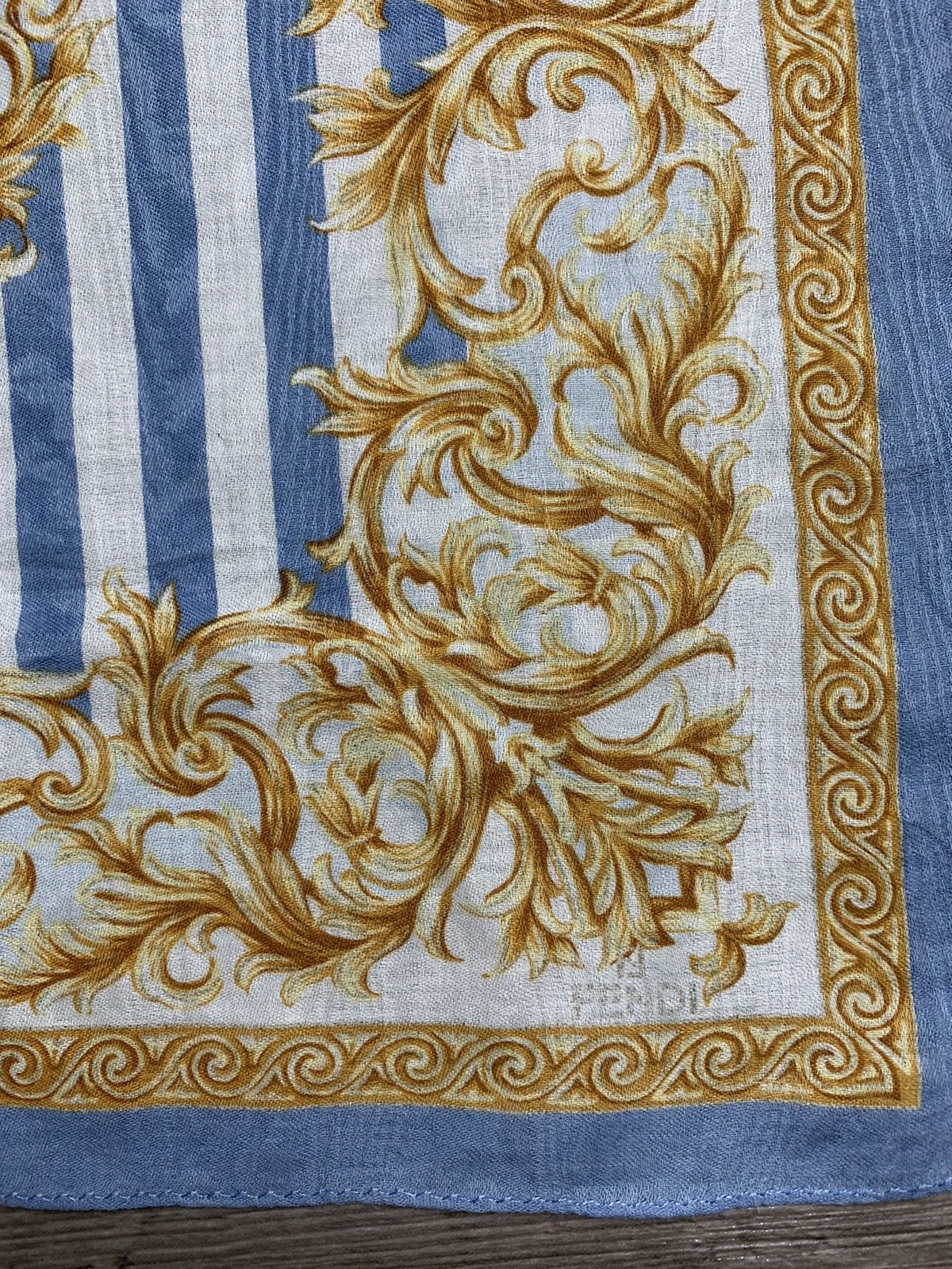 Vintage FENDI HANDKERCHIEF / NECKERCHIEF / BANDANA Size ONE SIZE - 4 Thumbnail
