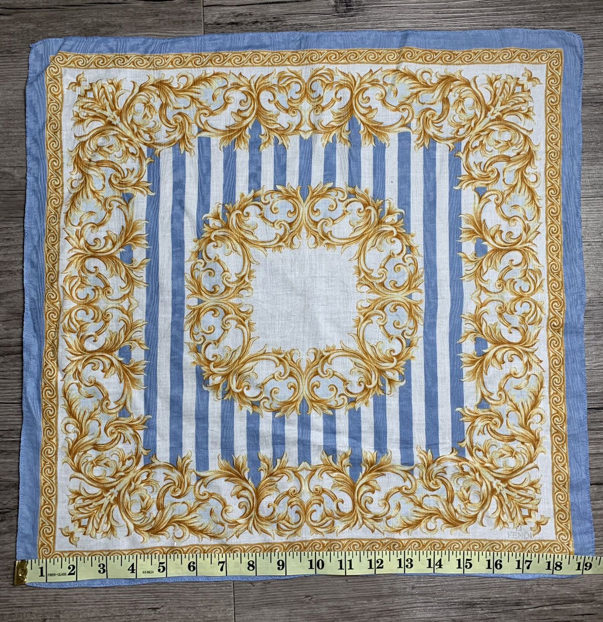 Vintage FENDI HANDKERCHIEF / NECKERCHIEF / BANDANA Size ONE SIZE - 5 Thumbnail