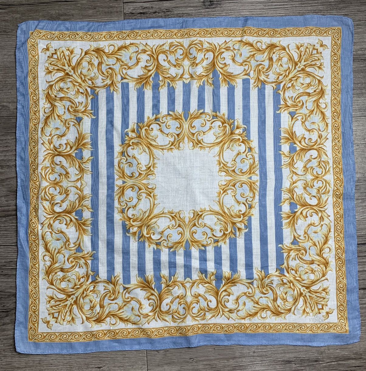 Vintage FENDI HANDKERCHIEF / NECKERCHIEF / BANDANA Size ONE SIZE - 2 Thumbnail