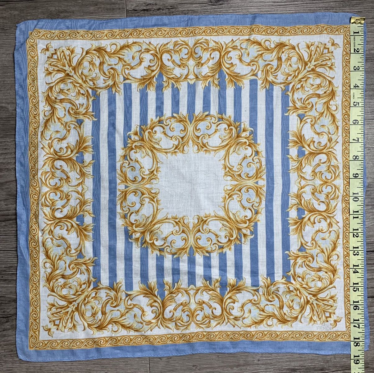 Vintage FENDI HANDKERCHIEF / NECKERCHIEF / BANDANA Size ONE SIZE - 6 Thumbnail