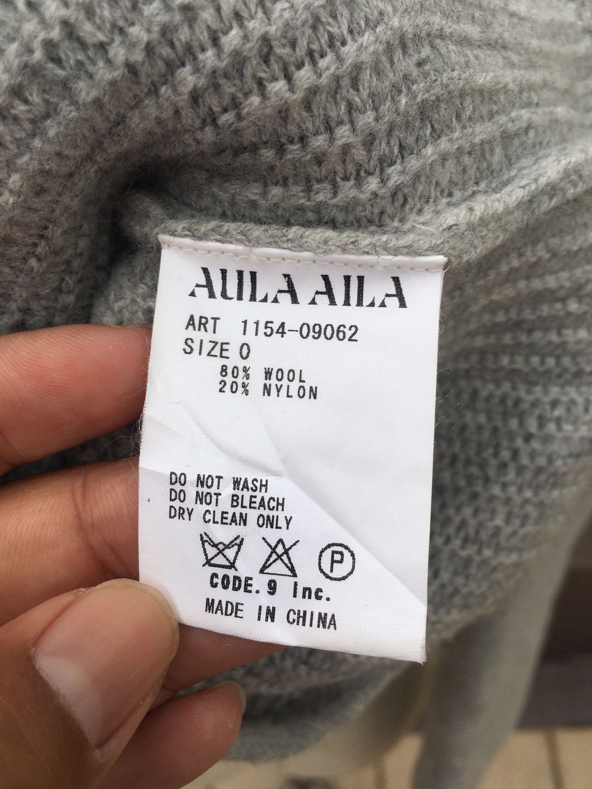 Japanese Brand aula aila knit sweater Size M / US 6-8 / IT 42-44 - 6 Thumbnail