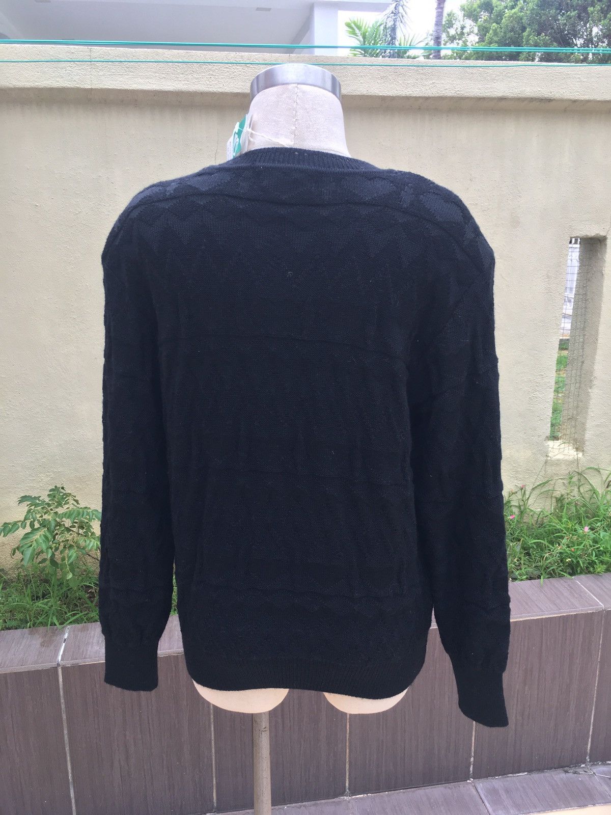 Courreges × Vintage vintage 80s black knit Size M / US 6-8 / IT 42-44 - 4 Thumbnail