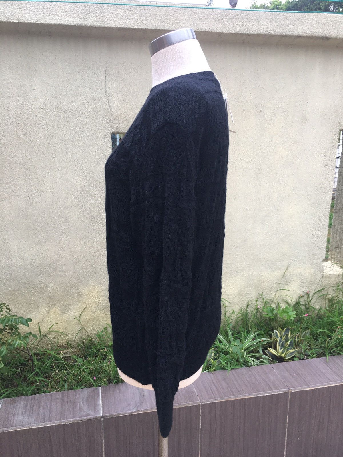 Courreges × Vintage vintage 80s black knit Size M / US 6-8 / IT 42-44 - 5 Thumbnail