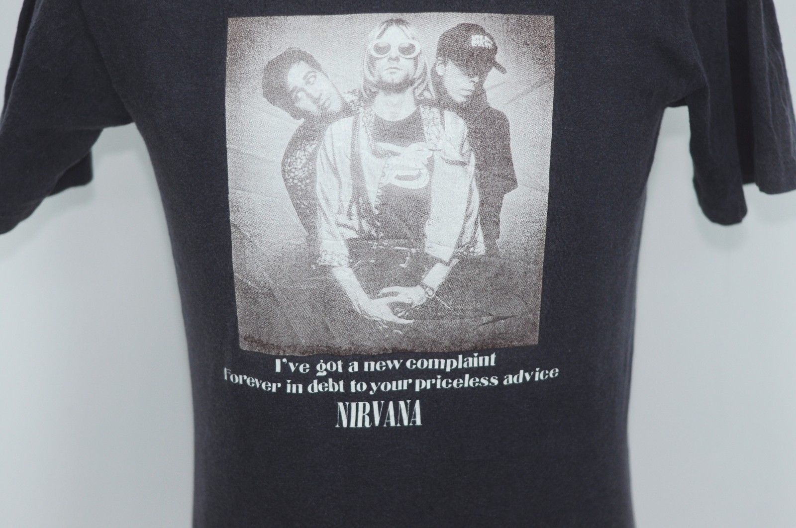 Vintage Vintage 1990s Band Nirvana Grunge punk rock t shirt Size US M / EU 48-50 / 2 - 3 Thumbnail