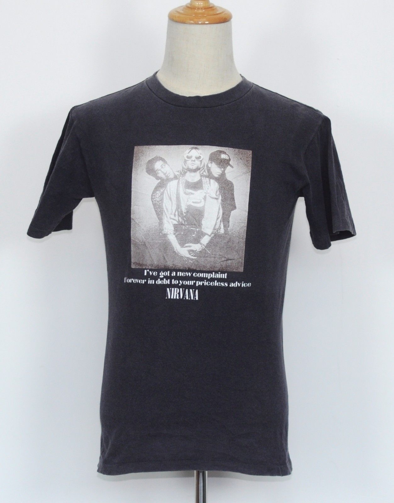 Vintage Vintage 1990s Band Nirvana Grunge punk rock t shirt Size US M / EU 48-50 / 2 - 1 Thumbnail