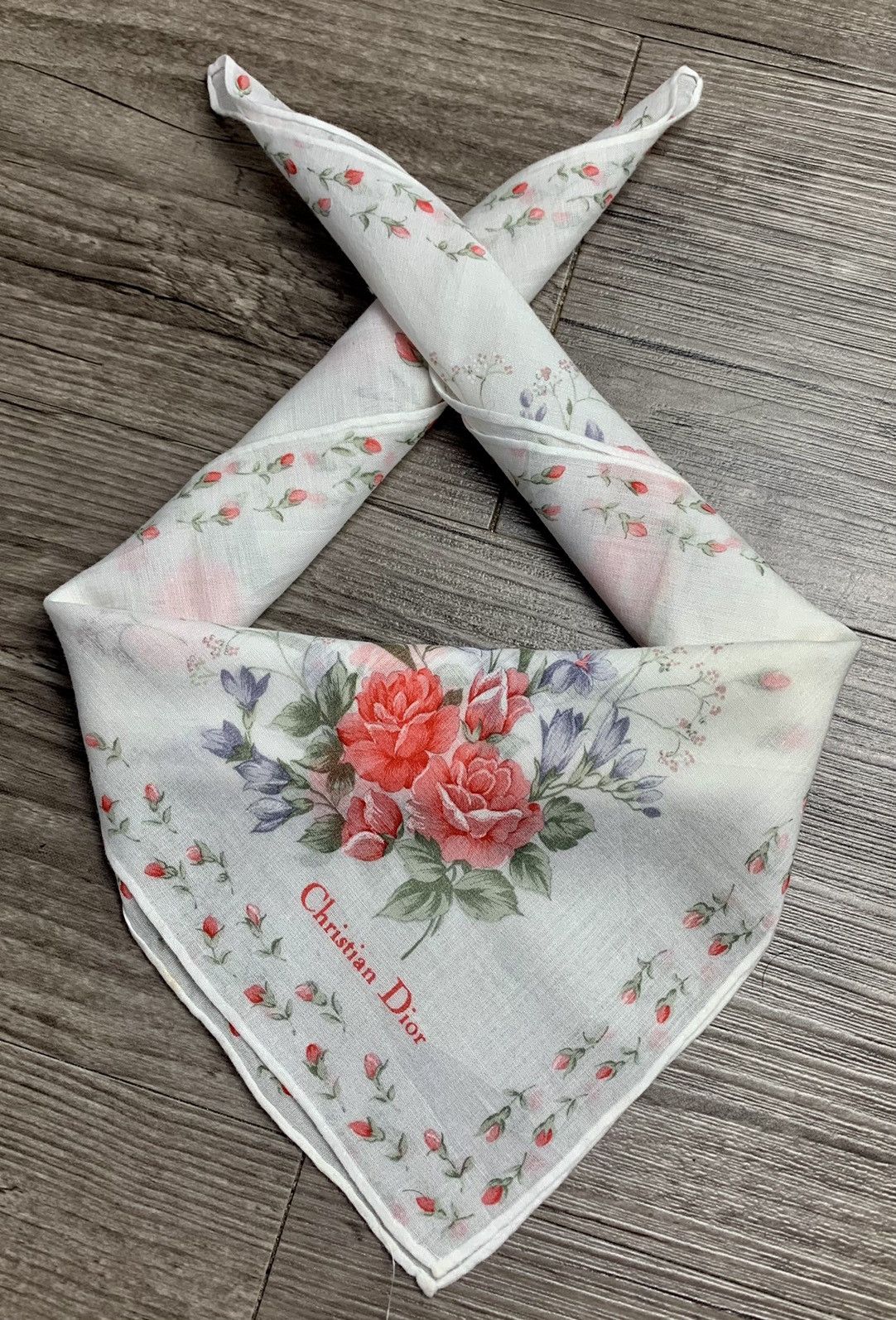 Christian Dior Monsieur Christian Dior Handkerchief Neckerchief Bandana Size ONE SIZE - 1 Thumbnail