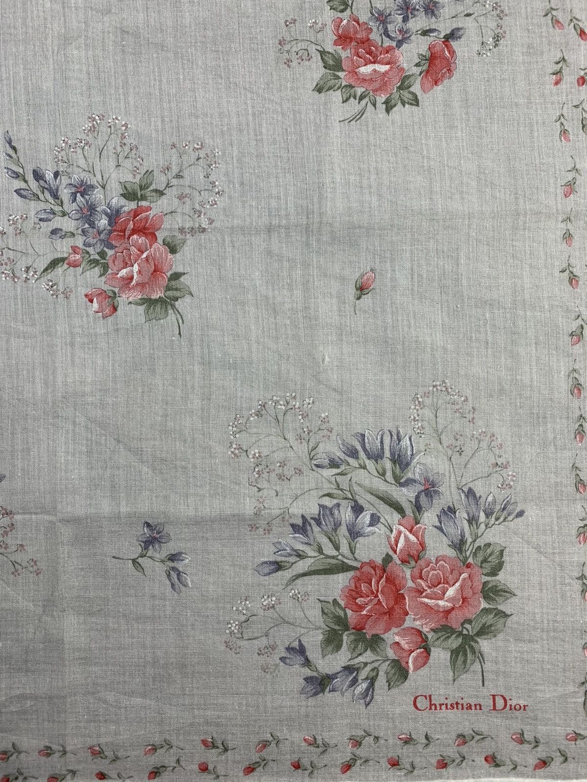 Christian Dior Monsieur Christian Dior Handkerchief Neckerchief Bandana Size ONE SIZE - 3 Thumbnail