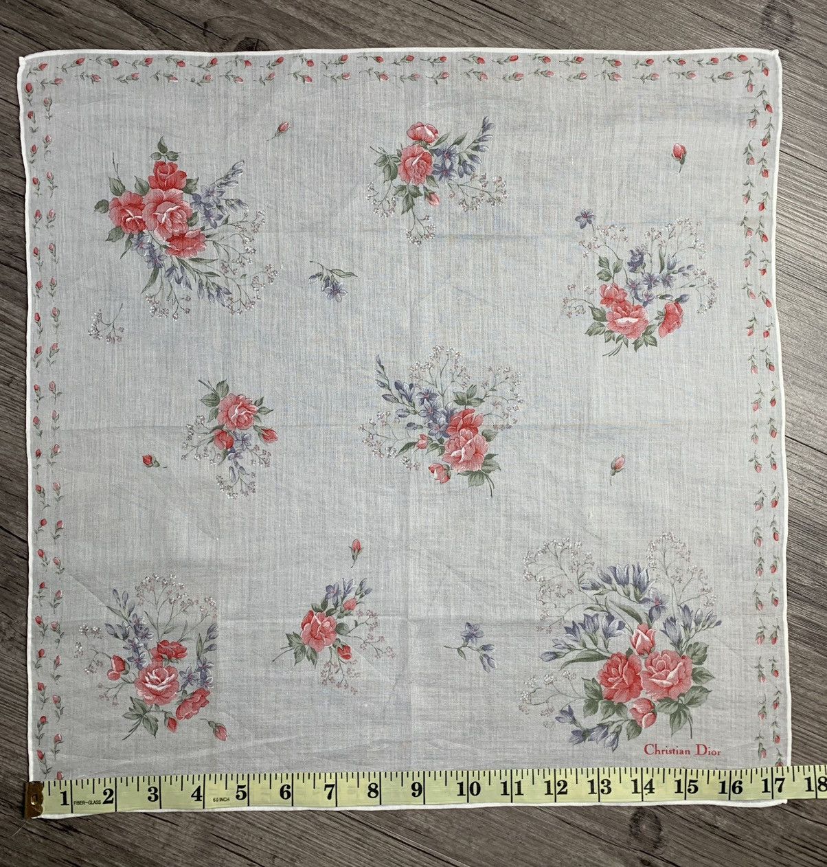 Christian Dior Monsieur Christian Dior Handkerchief Neckerchief Bandana Size ONE SIZE - 5 Thumbnail