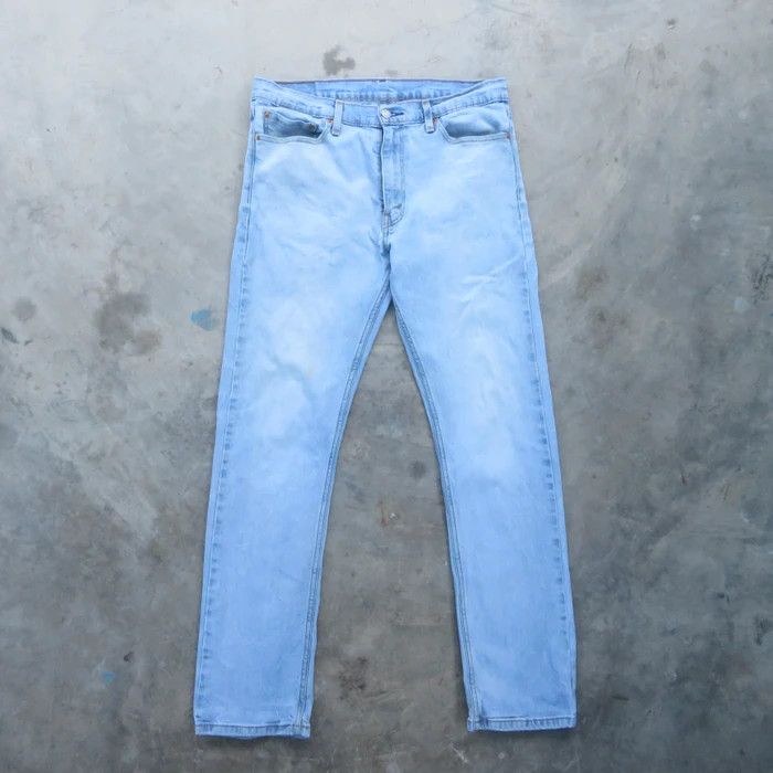 Levi's × Vintage Vintage Levis Light Wash Denim Jeans 33x30 Size US 33 - 1 Thumbnail