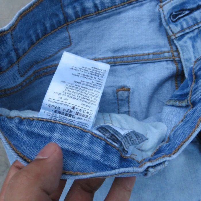Levi's × Vintage Vintage Levis Light Wash Denim Jeans 33x30 Size US 33 - 7 Thumbnail