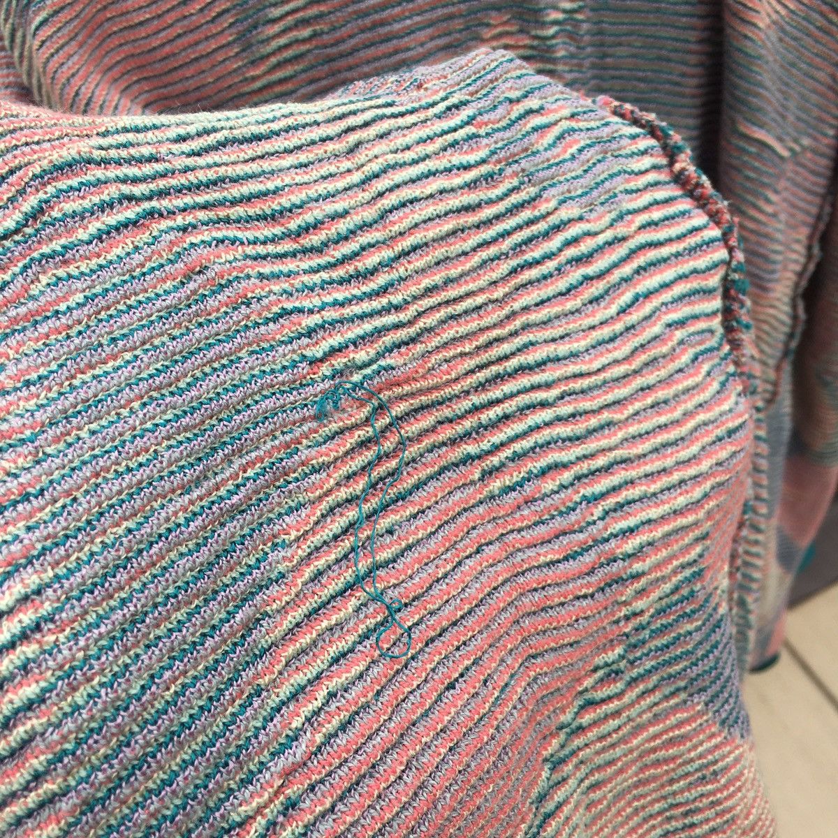 Courreges vintage multi colour cardigan Size M / US 6-8 / IT 42-44 - 6 Thumbnail