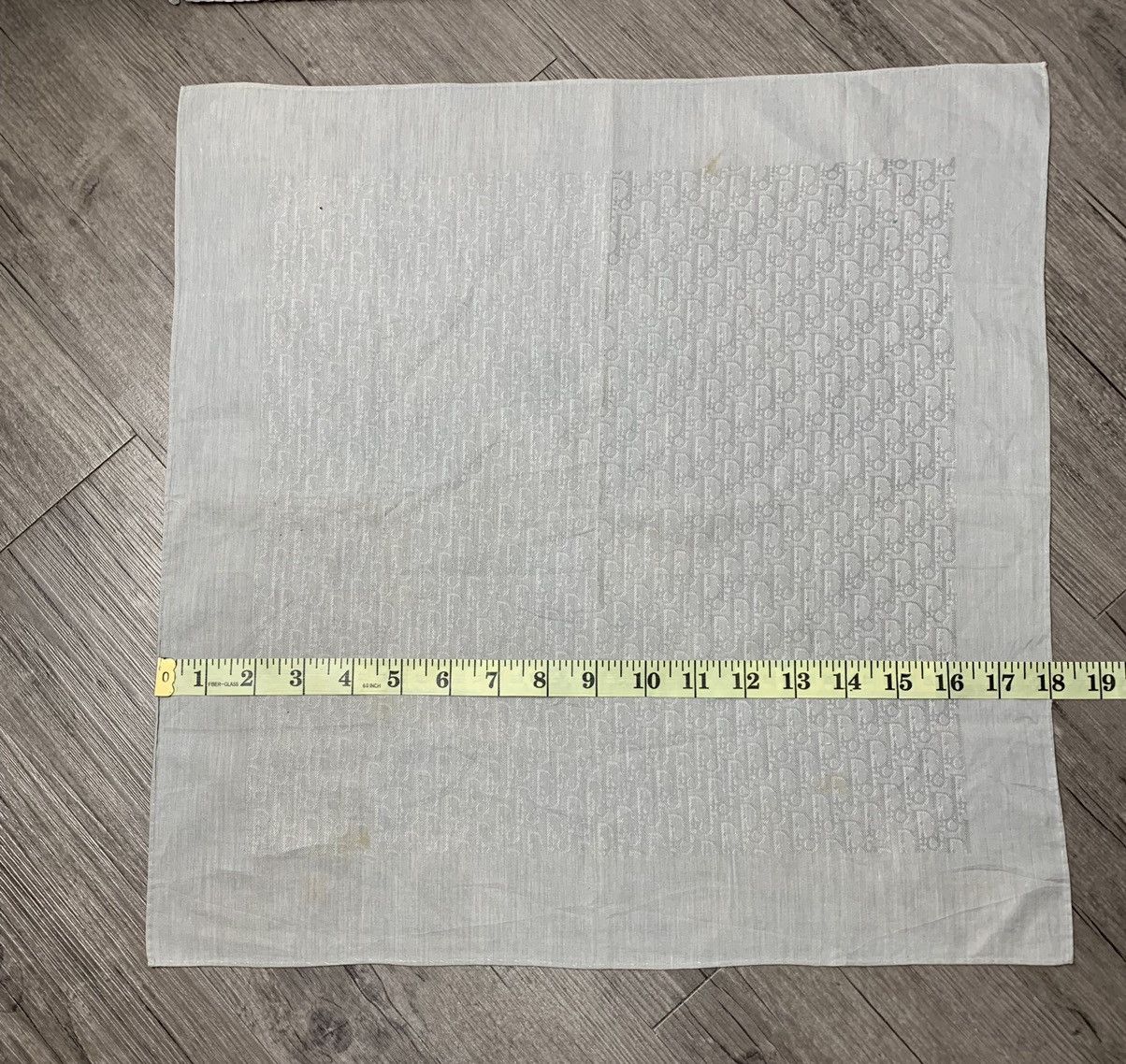 Designer Dior Monogram Handkerchief Neckerchief Bandana Size ONE SIZE - 8 Thumbnail