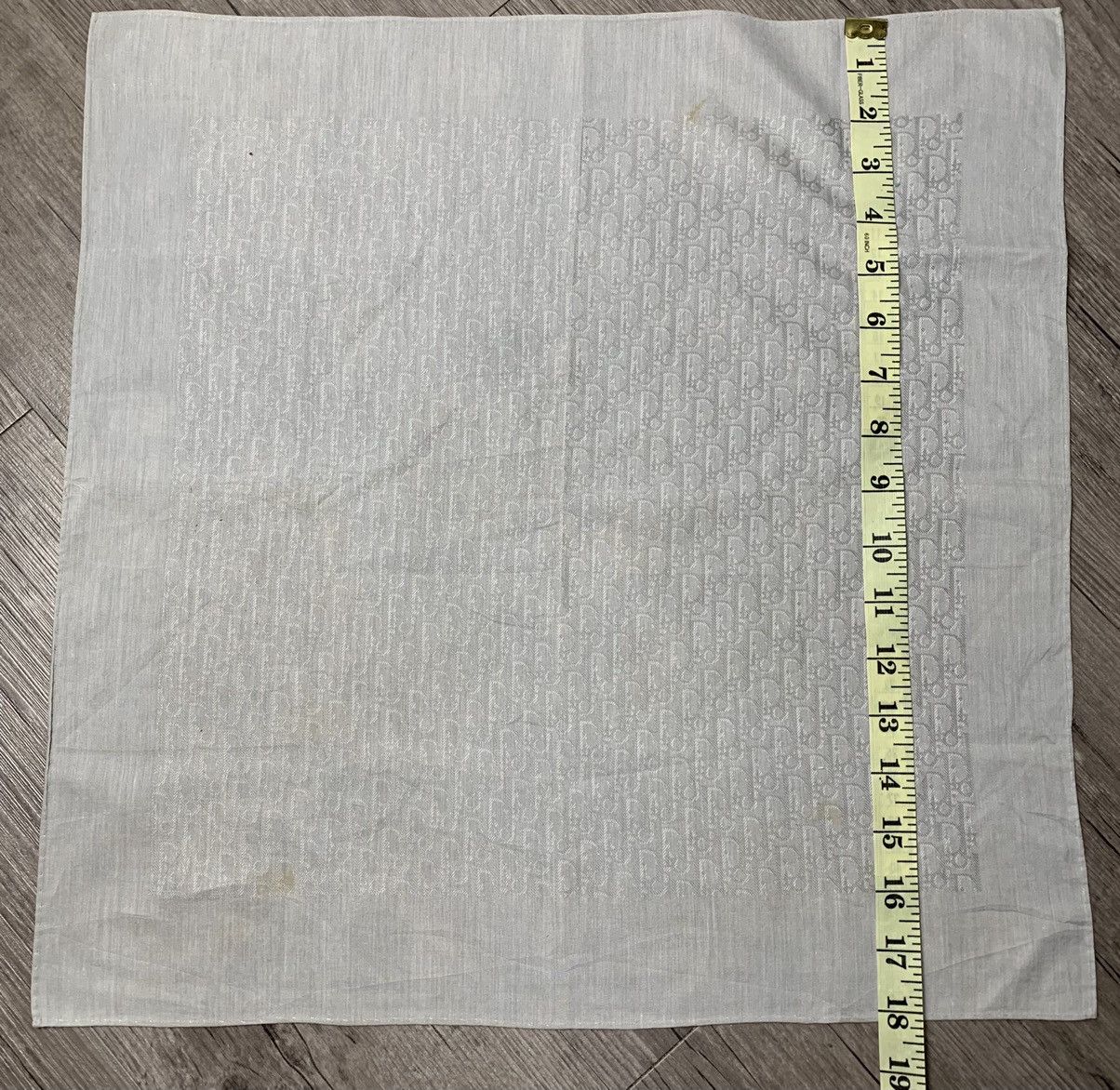 Designer Dior Monogram Handkerchief Neckerchief Bandana Size ONE SIZE - 9 Thumbnail