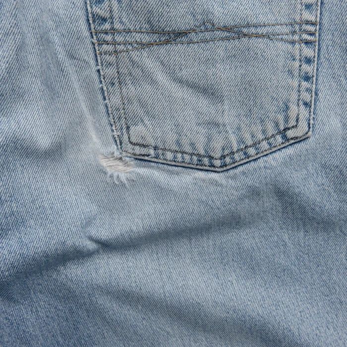 Bugle Boy × Vintage Vintage 90s Bugle Wash Distressed Jeans 38x30 Size US 38 / EU 54 - 10 Thumbnail