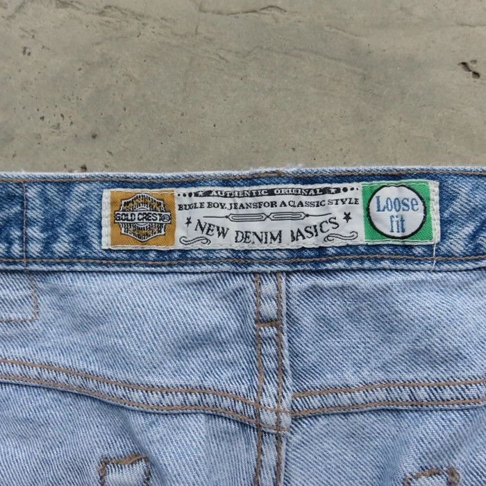 Bugle Boy × Vintage Vintage 90s Bugle Wash Distressed Jeans 38x30 Size US 38 / EU 54 - 6 Thumbnail