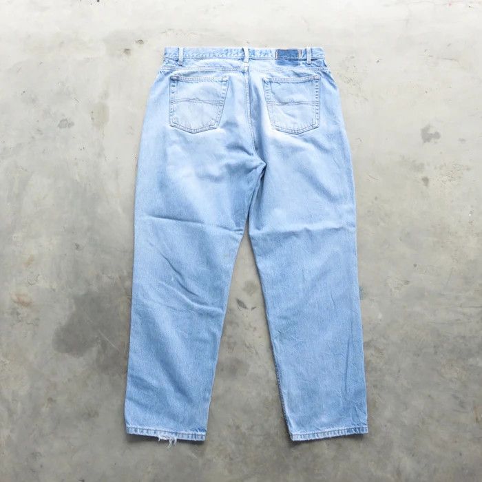 Bugle Boy × Vintage Vintage 90s Bugle Wash Distressed Jeans 38x30 Size US 38 / EU 54 - 2 Thumbnail