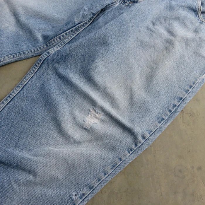 Bugle Boy × Vintage Vintage 90s Bugle Wash Distressed Jeans 38x30 Size US 38 / EU 54 - 4 Thumbnail