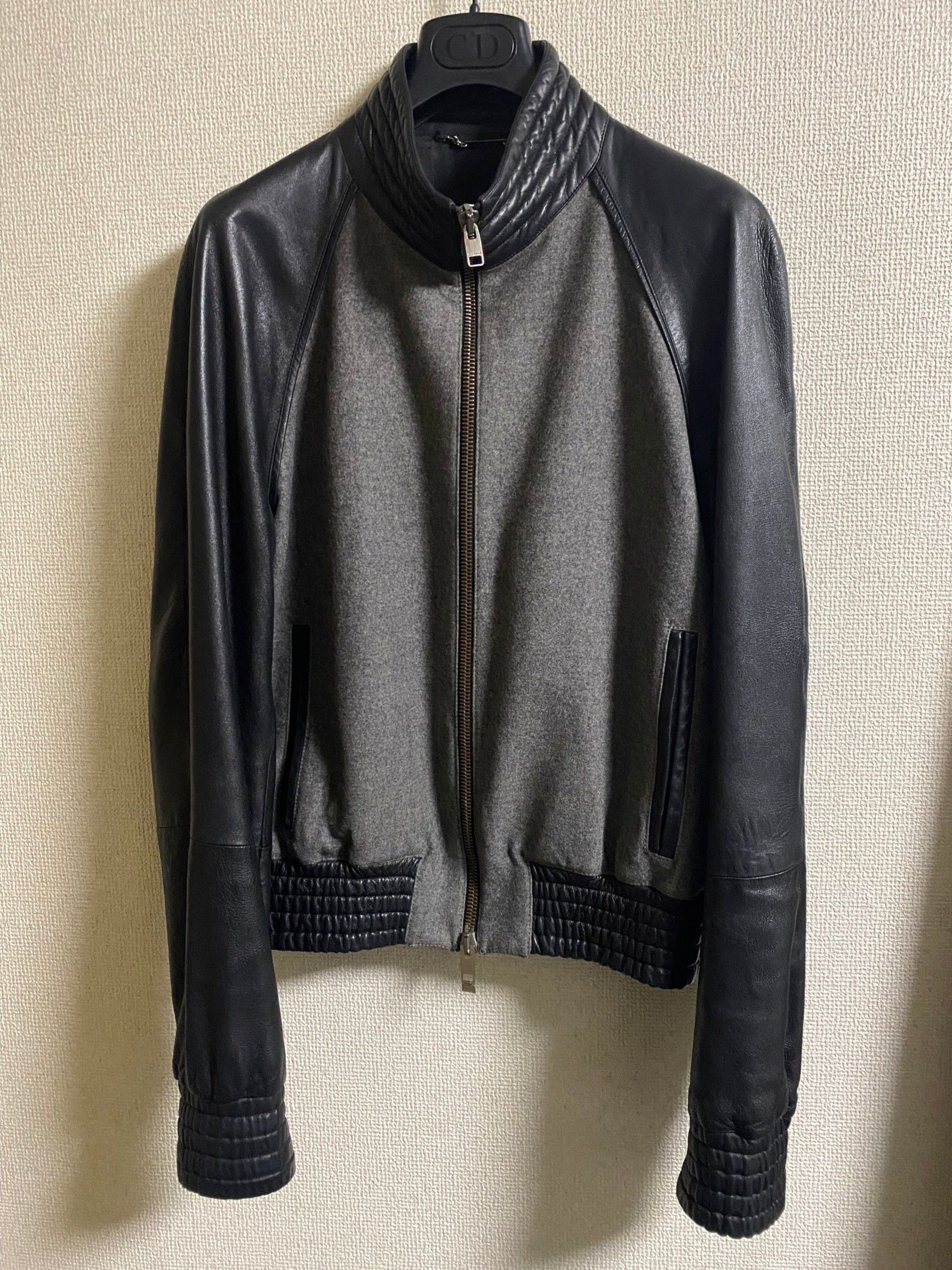 【Dior Homme 】エディ期04AW ジップバルキーニット Dior Homme 】エディ期04AW ジップバルキーニット