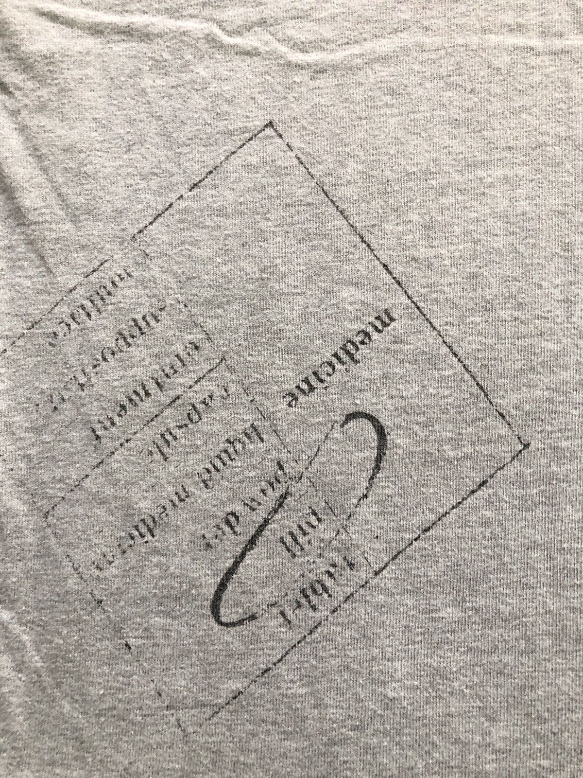 Sifury 00’s archive Sifury Japan “ Pill “ trompe l’oeil tee Size US L / EU 52-54 / 3 - 7 Thumbnail