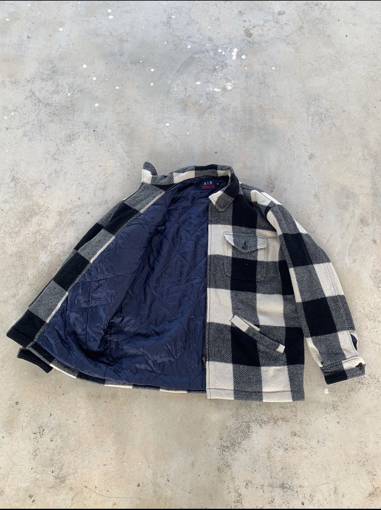 Flannel × Japanese Brand × Vintage Vintage Air Sports Checkered Wool Flannel Jacket Size US M / EU 48-50 / 2 - 7 Thumbnail