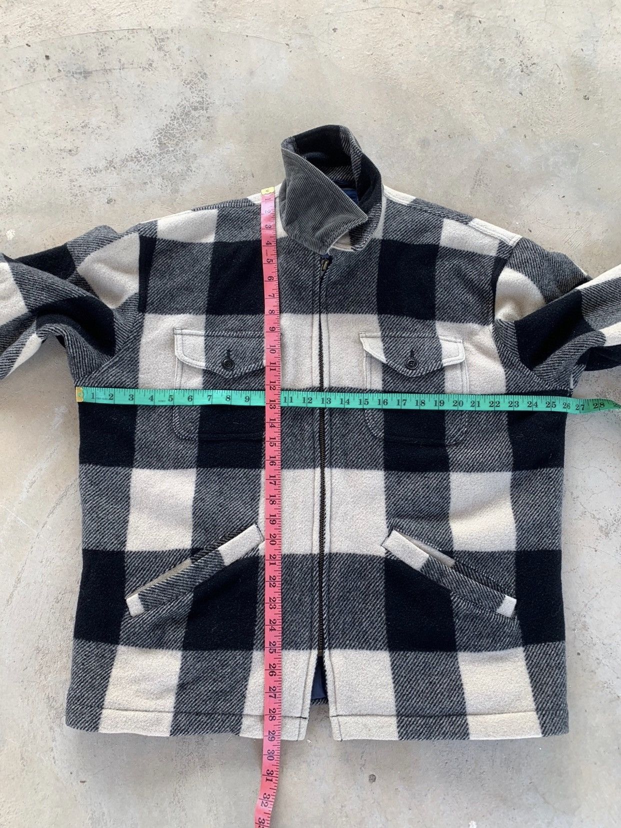 Flannel × Japanese Brand × Vintage Vintage Air Sports Checkered Wool Flannel Jacket Size US M / EU 48-50 / 2 - 5 Thumbnail