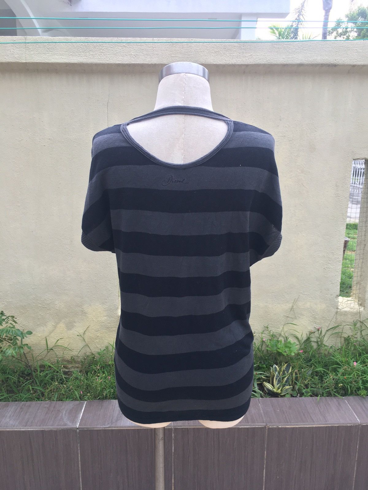 Diesel vintage black/gred striped Size XS / US 0-2 / IT 36-38 - 4 Thumbnail