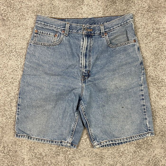 Levi's Levi's 505 Denim Shorts 32 Blue Men's Regular Hemmed Casual ...