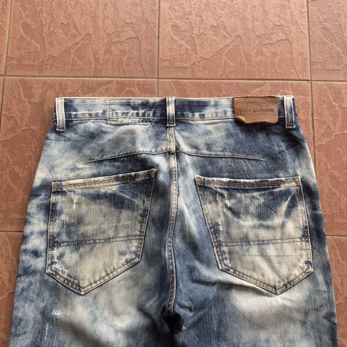 Japanese Brand × Vintage 💥STEALS💥 JAPANESE VINTAGE 34x32 ACID WASH JEANS DPSR DENIM Size US 34 / EU 50 - 10 Thumbnail