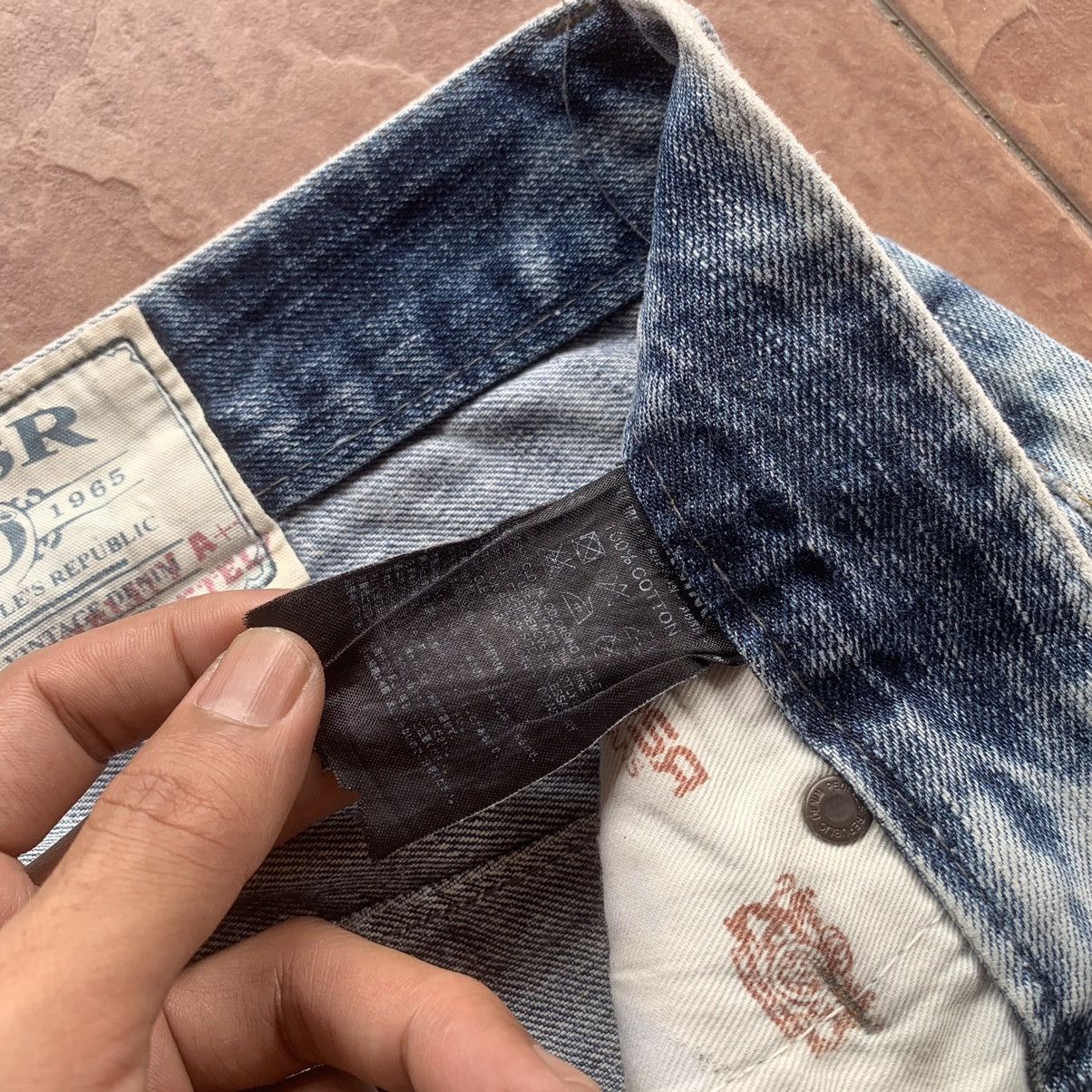 Japanese Brand × Vintage 💥STEALS💥 JAPANESE VINTAGE 34x32 ACID WASH JEANS DPSR DENIM Size US 34 / EU 50 - 7 Thumbnail